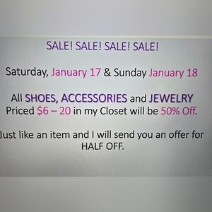 Sale Announcement Poster